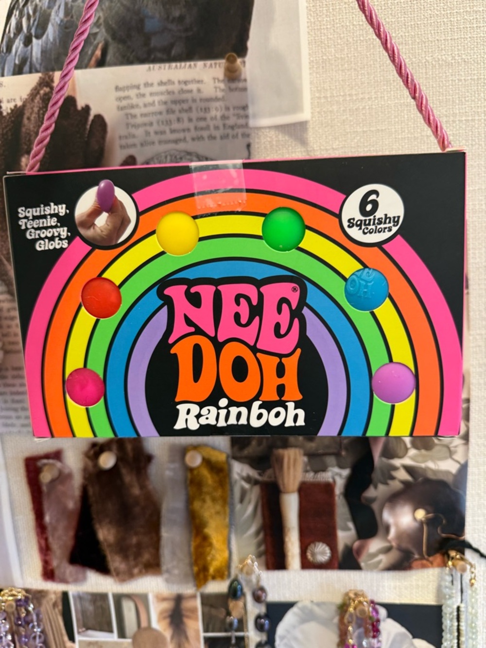 Nee Doh Rainboh 6 squishy colors NIB - Picture 3 of 4